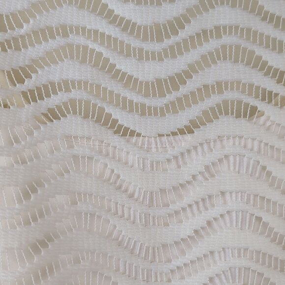 Lilly Pulitzer Topanga Dress Cameo White Wavy Knit Lace Size L NWT - Picture 13 of 15